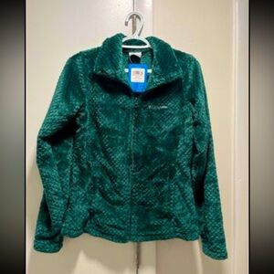 Women’s Columbia Full Zip Jacket | Fuzzy Sweater | NWT